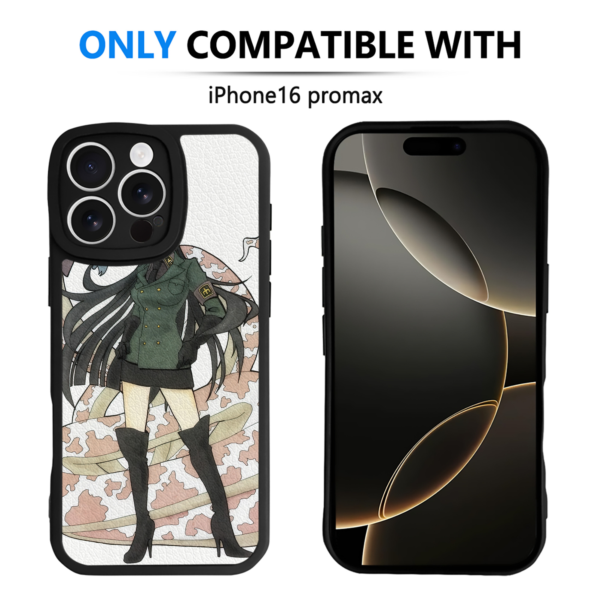 （画像用） ワンピース ONE PIECE 【iPhone 16シリーズ対応】シリコンスマホケース（レザー調） 材質：シリコン